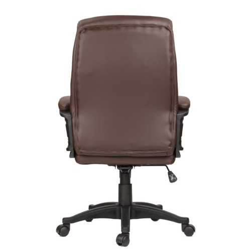 Кресло руководителя Brabix Enter EX-511 экокожа, коричневое 531163 фото 8